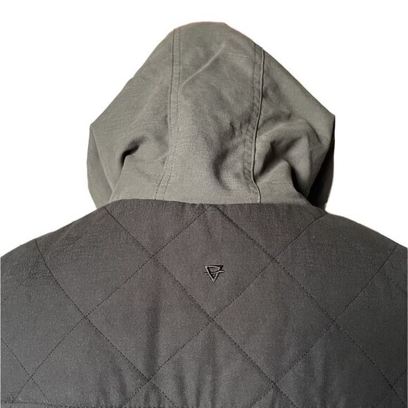 LIV Outdoor Gray “Avery” Lined Mid Length Parka w/Fleece in Hood (Size: Medium) - Picture 14 of 16